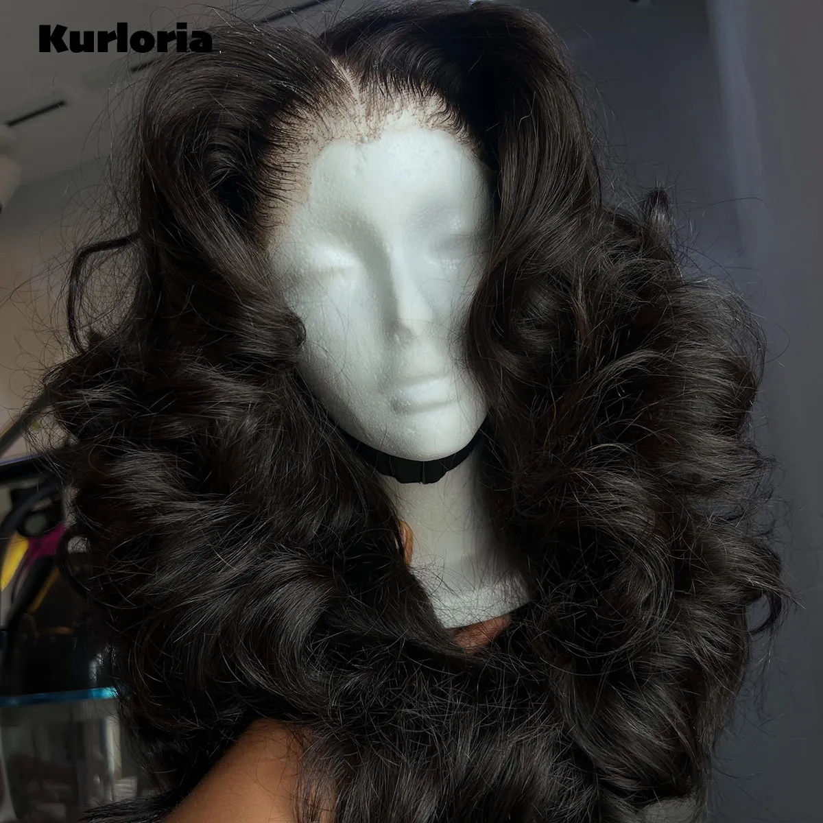 100% Human Hair 400 Density Glueless Wig Natural Black Body Wave 5by5 HD Lace Closure Wig Pre Plucked 13x4 HD Lace Frontal Wigs