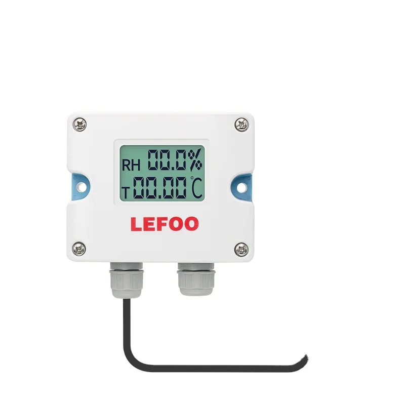 

LEFOO split type Temperature and Humidity sensor transmitter 4-20ma temp and humid sensor with lcd display