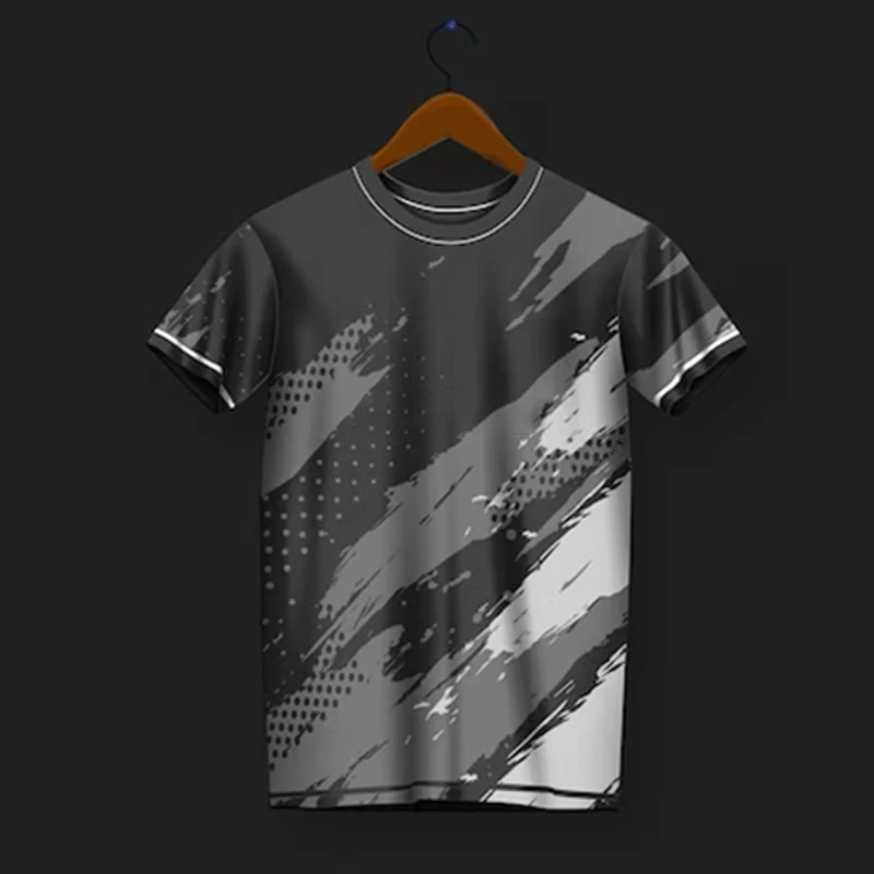 

New Men Quick Drying T-shirt Running Fitness Sportswear Women's Training Badminton Uniform Super Thin Plus Size Short Sleeve Top