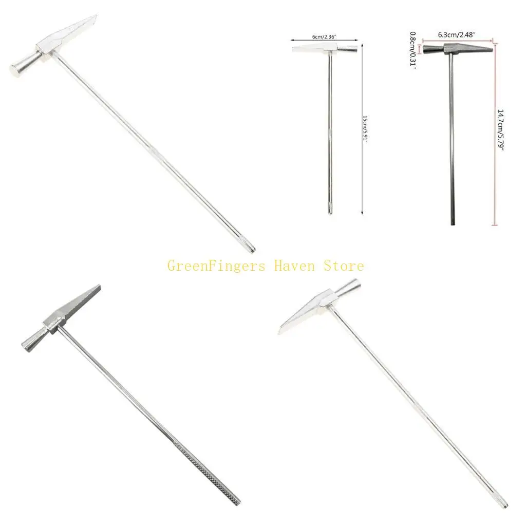 

F68D Мини-молот с длинной ручкой, молотки для ювелирных изделий, молоток для ремонта ювелирных изделий, молоток в форме овечьего