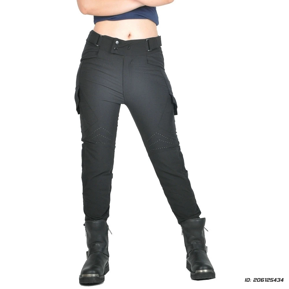 Women's Motorcycle Riding Protection Pants Multi Bag Retro Moto Pants Protective Gear Off Road Motocross Pants Wear Resistant