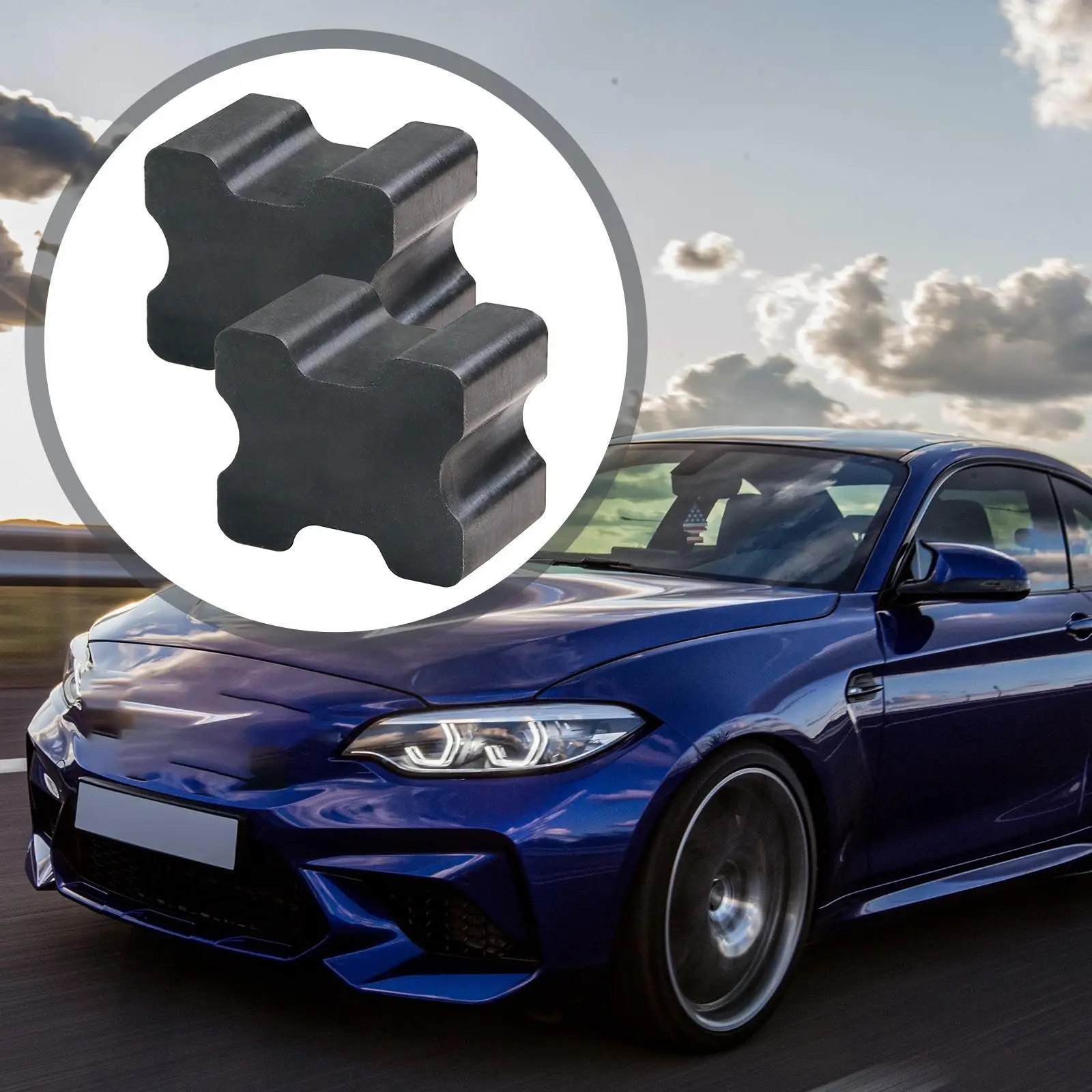 2x Auto Spiraalveer Spacers Auto Accessoires Benodigdheden Spiraalveer Booster Kit