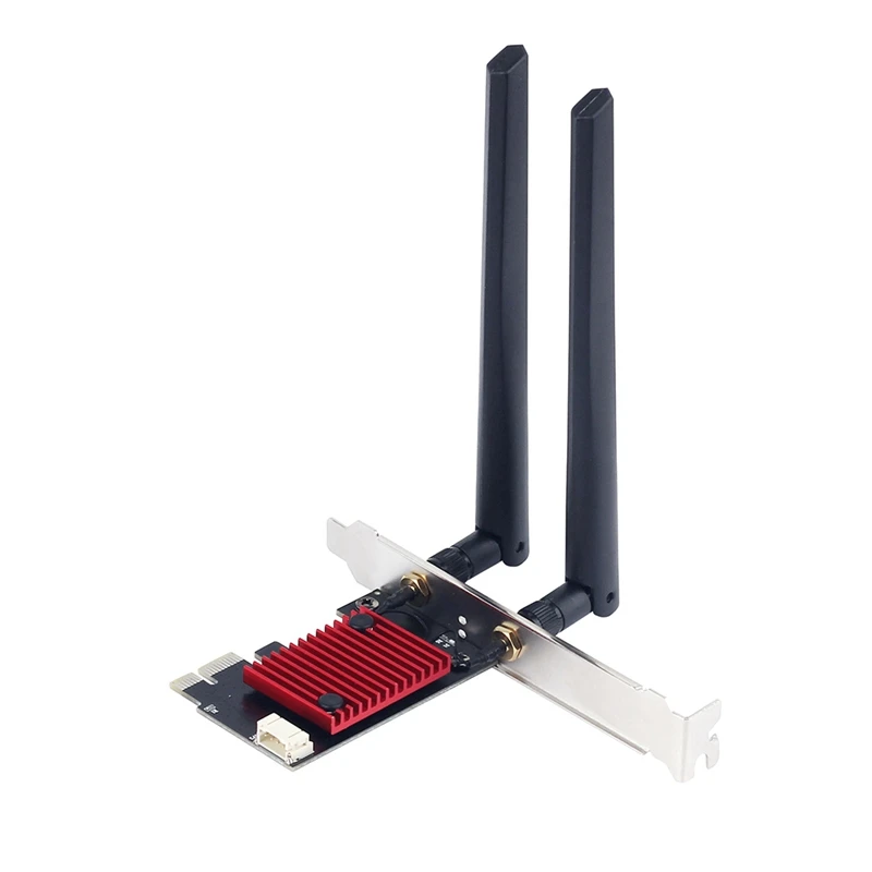 

2974Mbps WIFI6 AX200 PCI-E Wireless Wifi Adapter Spare Parts 2.4G 5Ghz Dual Band Network Card Bluetooth 5.2 Desktop Network Card