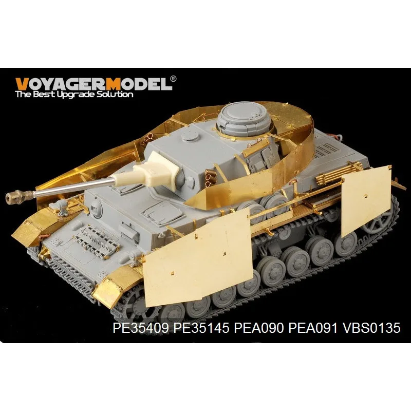 Voyager Model PE35409 1/35 Scale WWII German Pz.Kpfw.IV Ausf.G Basic w/Smoke Discharger (For DRAGON)