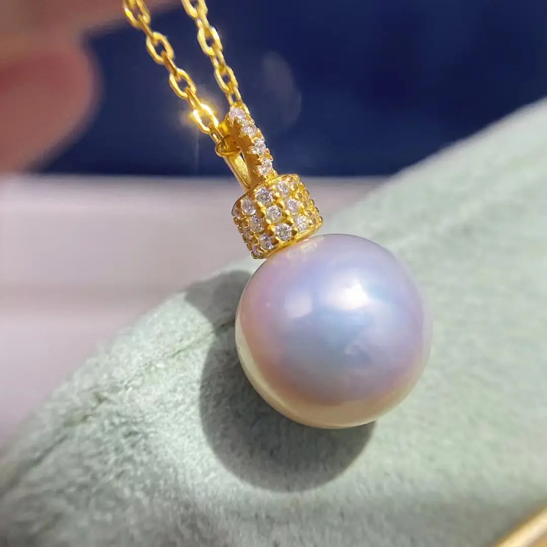 

Оптовые основы для кулонов из стерлингового серебра S925, фурнитура для ювелирных изделий, основания для жемчуга 10-11 мм, 3 шт./лот