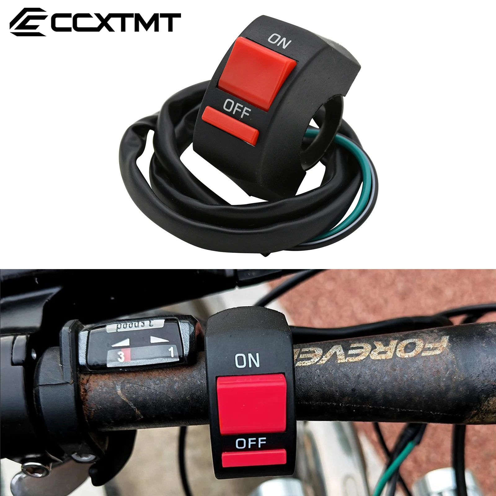 For BETA RR RRS Motorcycle 22mm Handlebar Universal Light ON/OFF Headlight Switch Flameout Switch For Honda Yamaha Kawasaki KTM