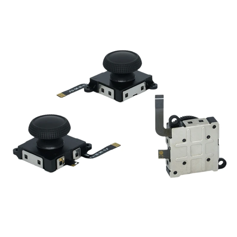 TMR Electromagnetic Joystick for Switch/Lite/ Joycon Anti-Drift Tunnel Magnetic Resistance Joystick Black-ABLL