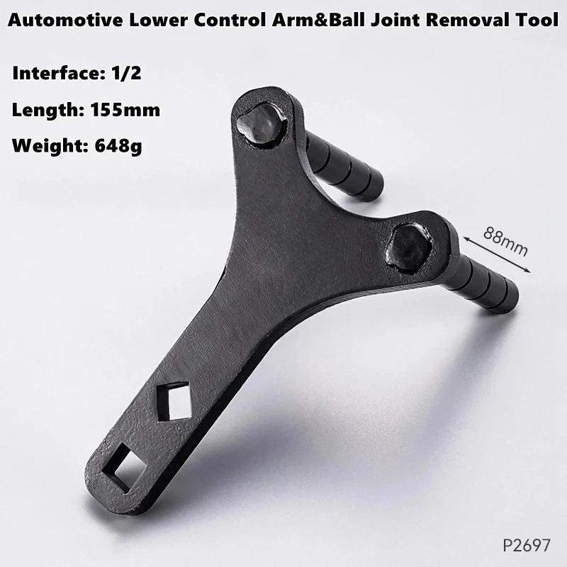 For Lower Control Arm Disassembly Automotive Swing Arm Ball Joint Separator Removal Tool Kit
