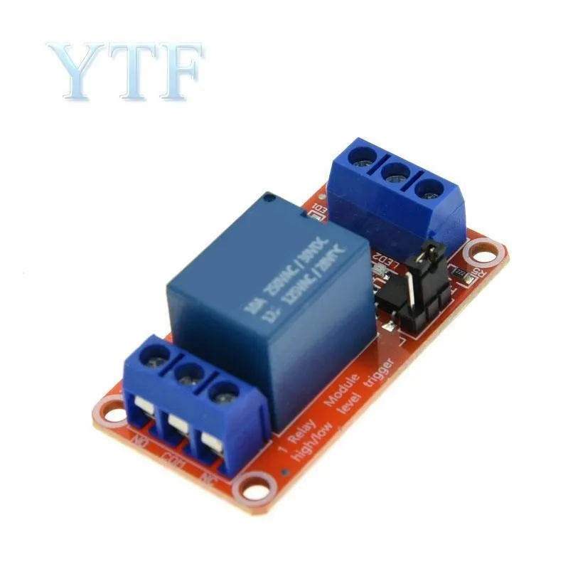 1 Channel With Optocoupler Isolation Support High And Low Level Trigger Relay Module Expansion Board 5V12V24V
