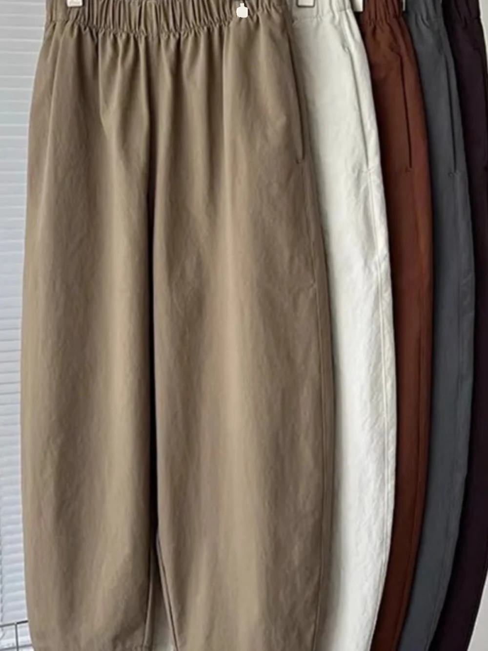 

plus Size Wide Leg Pants Grandmother Pants Women's Loose Casual Versatile Bend Knife Pants And Pear Body Type Suitable