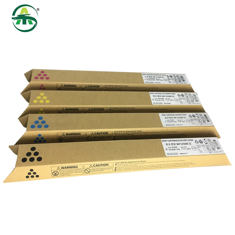 4 قطعة/مجموعة MPC4500 خرطوشة الحبر لريكو أفيسيو MP C3500 C4500 Gestetner DS C535 C545 مسحوق تلوين البشرة CMY360 BK450g #6