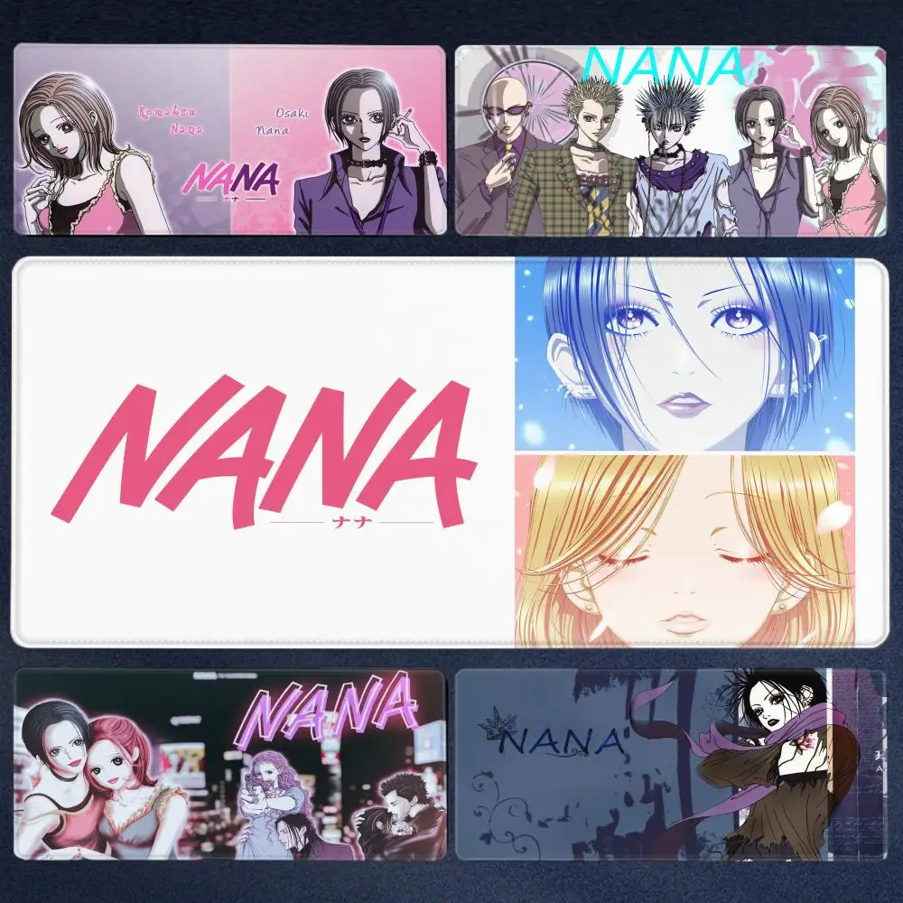 

Anime Nana Osaki Desk Mat Rubber Non-slip Large Mouse Pad Carpet Computer Keyboard Mat Student Writing Pad Large Extended Mause