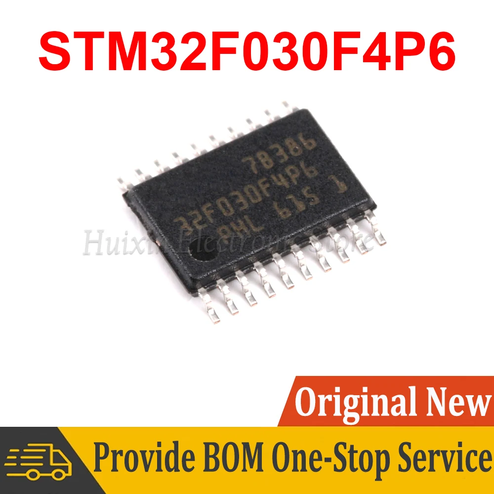 2-100pcs STM32F030F4P6 TSSOP20 microcontroller chip TSSOP-20 32F030F4P6 SMD In Stock NEW original IC Chipset