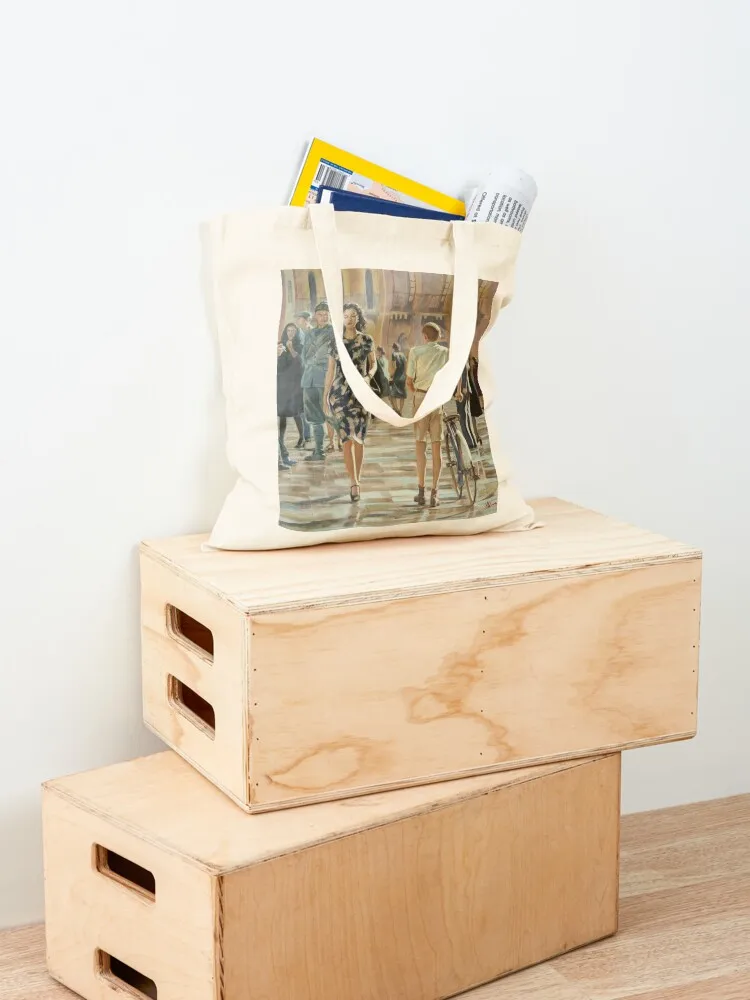 Malena in town Tote Bag Eco bag Beach bag Big hand ladies