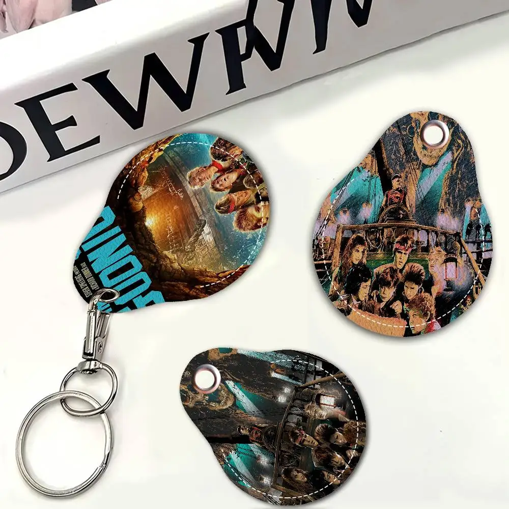 حافظة Goonies PU Access المضادة للضياع ومضادة للسقوط وحامل البطاقات وإكسسوارات سلسلة المفاتيح المقاومة لبصمات الأصابع #3