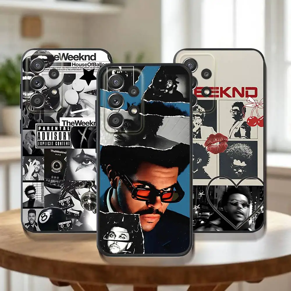 The W-Weeknd XO logo Phone Case Silicone Soft For Samsung Galaxy A73,31,32,72,41,53,52,71,22,5G,Note,J7,8,9 #1