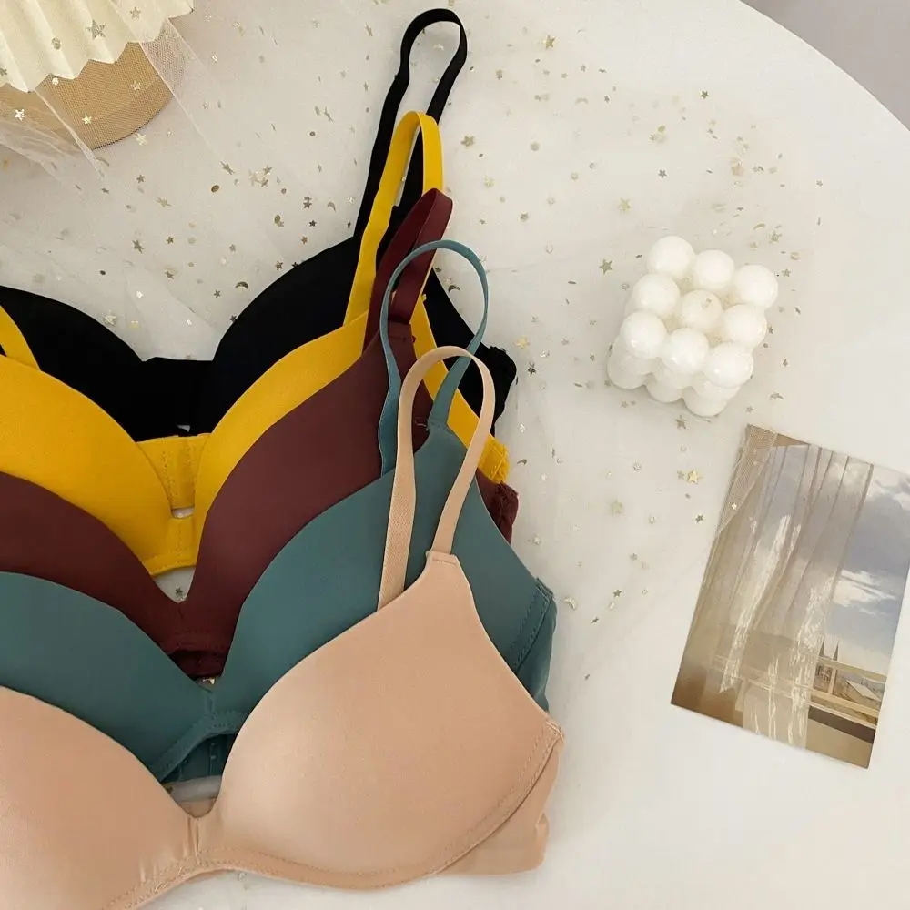 Modischer, verstellbarer Push-up-BH, Anti-Sagging-Dessous, nahtlose Unterwäsche, stoßfester BH für Damen, Sommer – Detail 9