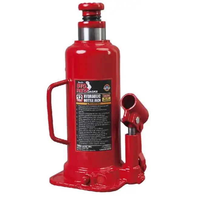 

12 Ton Bottle Jack - Black - 9-1/8in. to 18-1/4in. Lift Height