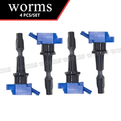 Worms Racing Igniton Coil 4PCS Set High Performance For Hyundai Ioniq Kia Niro 17-20 1.6L 27301-03HA0