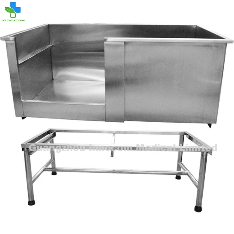 Professional Stainless Steel Pet Dog Grooming Bathtub Grooming Bath Tub Pet Spa Dog Bathtub For Pet SPA Shower