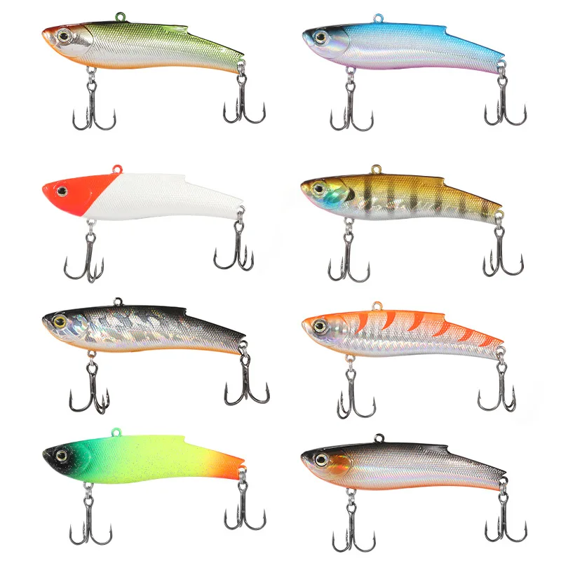 

1Pcs VIB Vibration Fishing Lure 23g 33g Long Casting Rattlin Iscas Artificial Wobbler Plastic Hard Bait All Swimming Carp Tackle