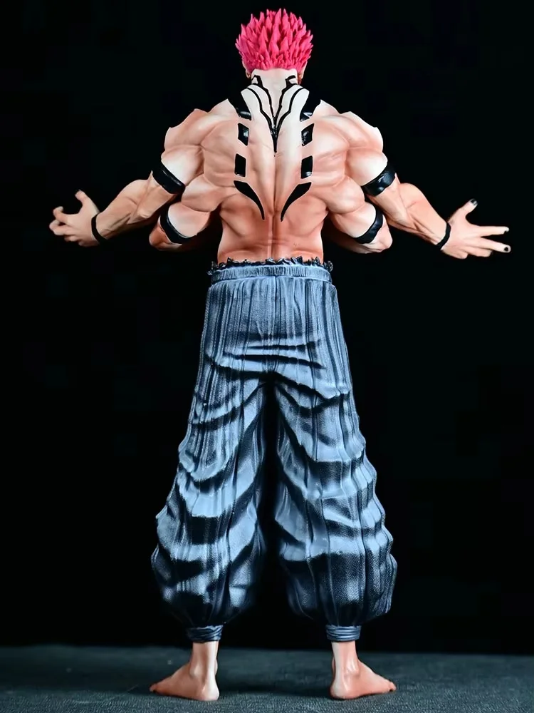 31Cm Jujutsu Kaisen Anime Ryomen Sukuna Itadori Yuji Actiefiguren Ornamenten Anime Collectible Standbeeld Model Pop Speelgoed Gift