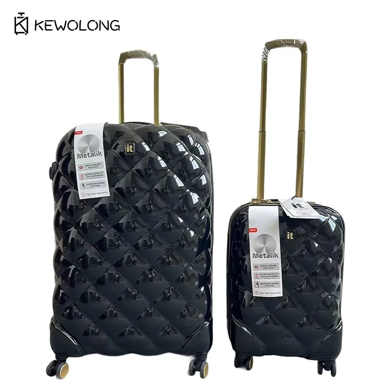

20-дюймовый чемодан большой вместимости — 360 градусов ° Бесшумный багаж на колесах с замком TSA, прочная дорожная сумка