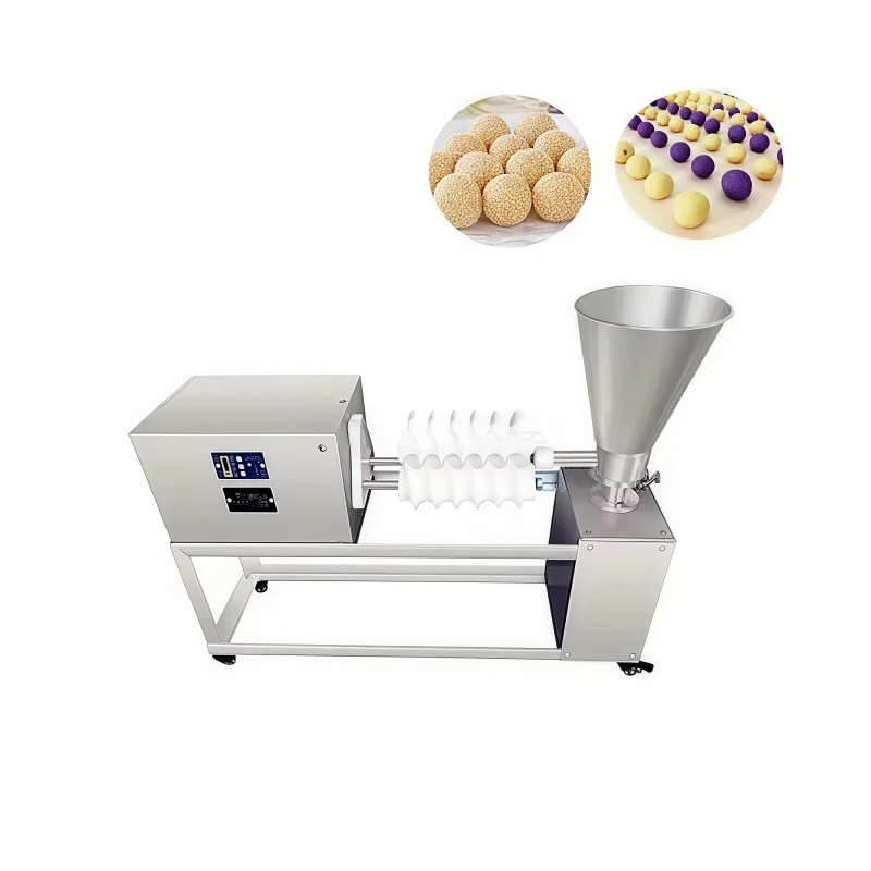 Dough Ball Making Machine Dough Rounder Divider Rounding Machine Sesame Coconut Balls Forming Machine Cheese Ball Maker