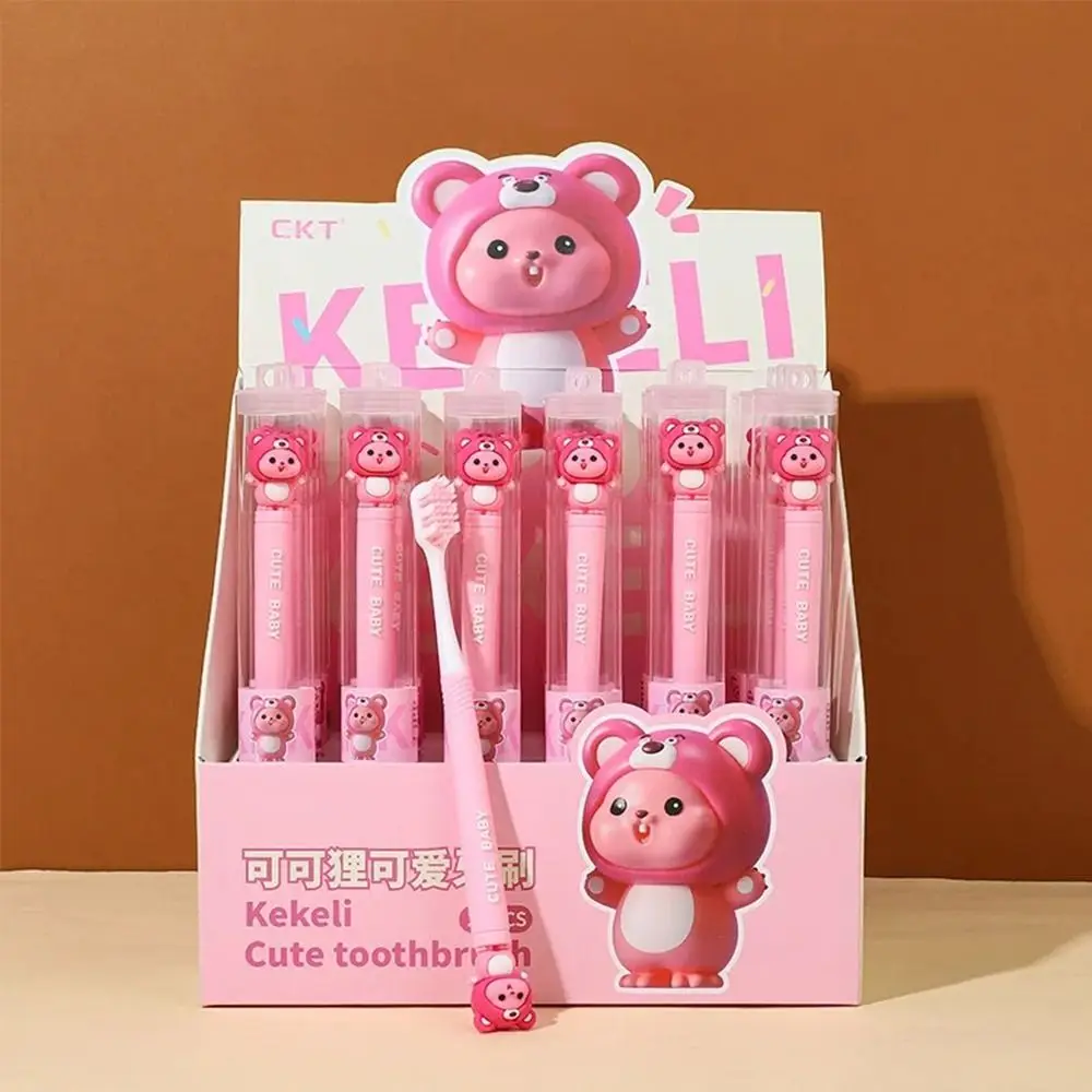 

Fashion PET Cartoon Toothbrush Silicone Soft Capybara Toothbrush Manual Anime Toothbrushs