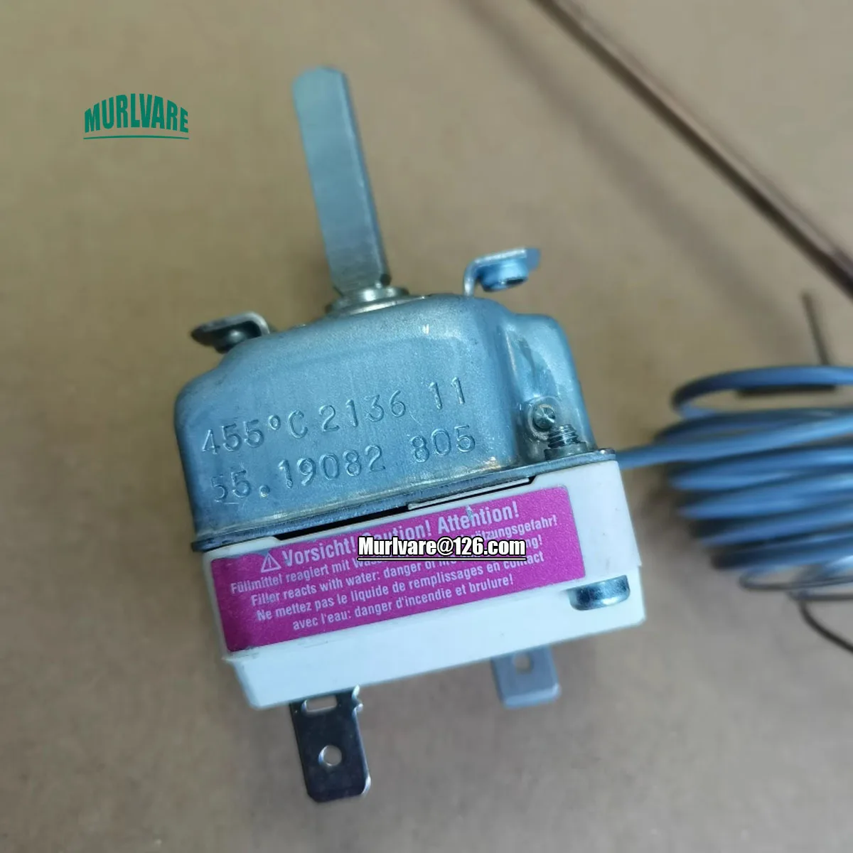 

Fryer Pizza Oven Accessories 455℃ 55.19082.805 55.19082.808 Adjustable Temperature Control Thermostat for EGO Repalce