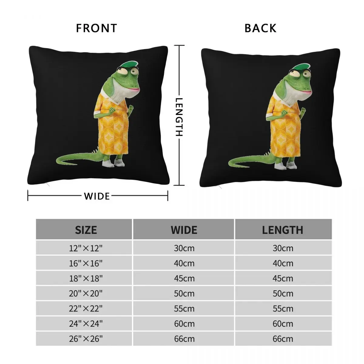 Miss Crawly From Sing Movie Square Pillowcase Polyester Linen Velvet Pattern Zip Decor Pillow Case Sofa Cushion Cover 45x45