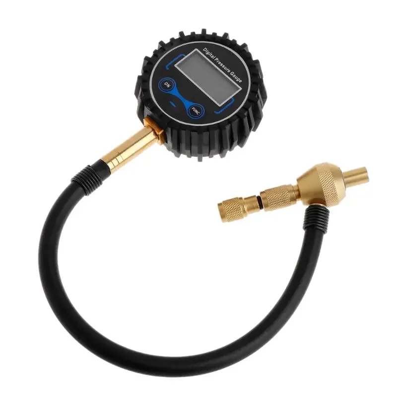 Digital Tire Rapid Deflator Pressure Gauge with Pressure Gauge for Valve for Trucks Motorcycles High Accuracy Durable