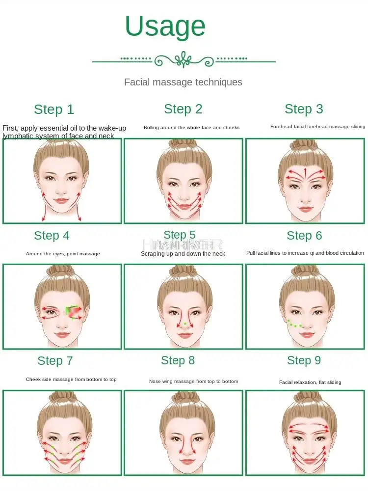 مجموعة لوح غوا شا، مناسبة للضغط الإبري لكامل الجسم، استرخاء العضلات، جمال الوجه، والرفع. أداة يجب اقتناؤها لـ gu