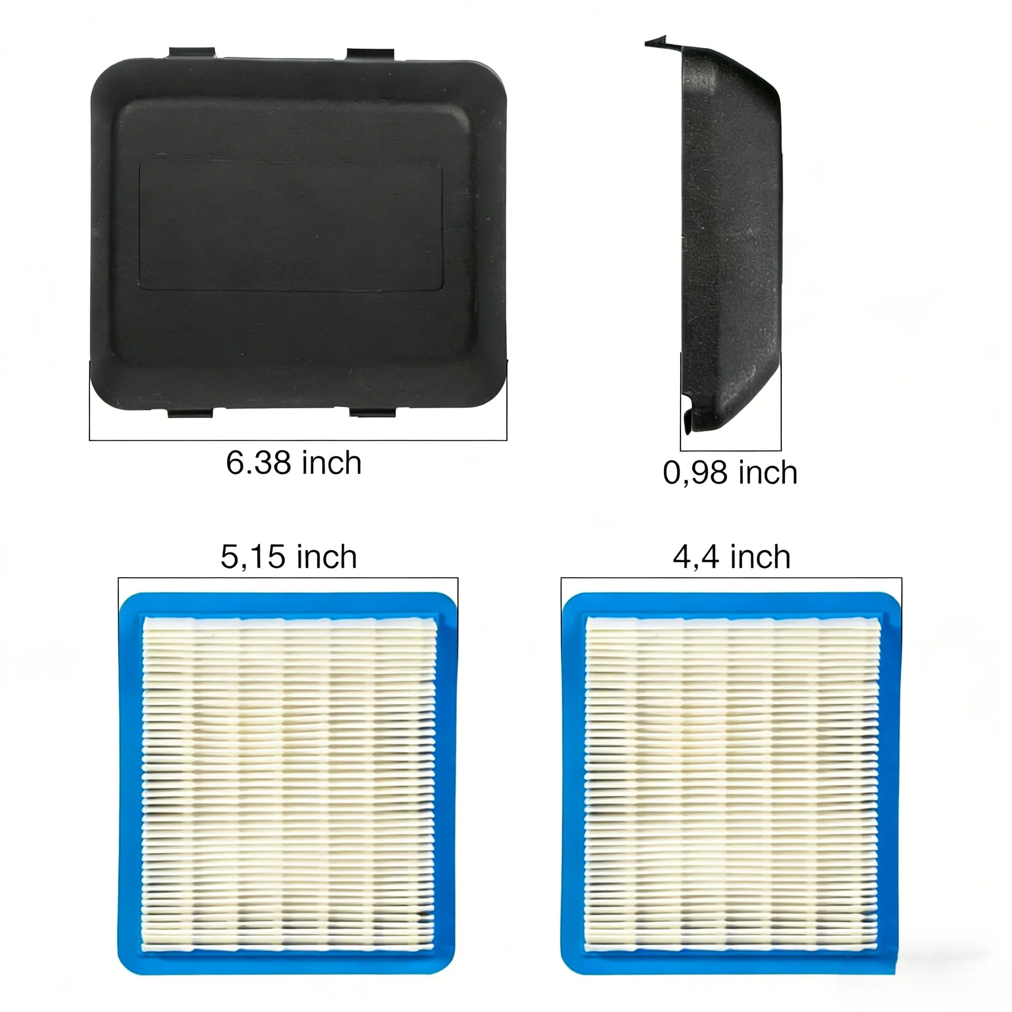 

Сменный воздушный фильтр 17211-ZL8-023 для Honda GCV160, совместимый с газонокосилками, для улучшения работы двигателя