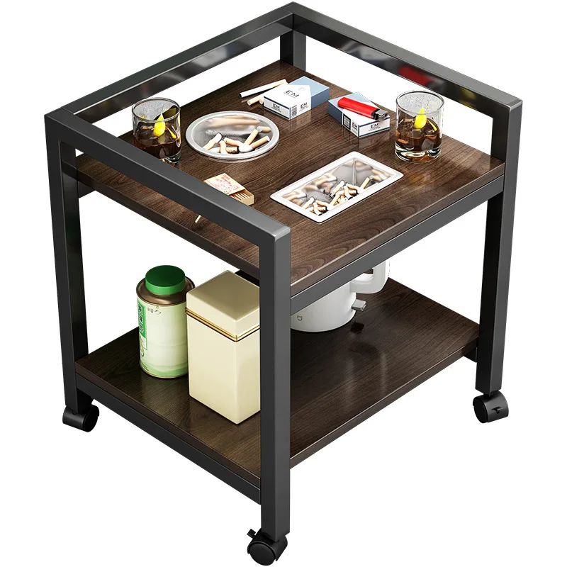 

Журнальный столик, чайная полка, двухслойный, небольшой приставной столик, передвижная полка для хранения.