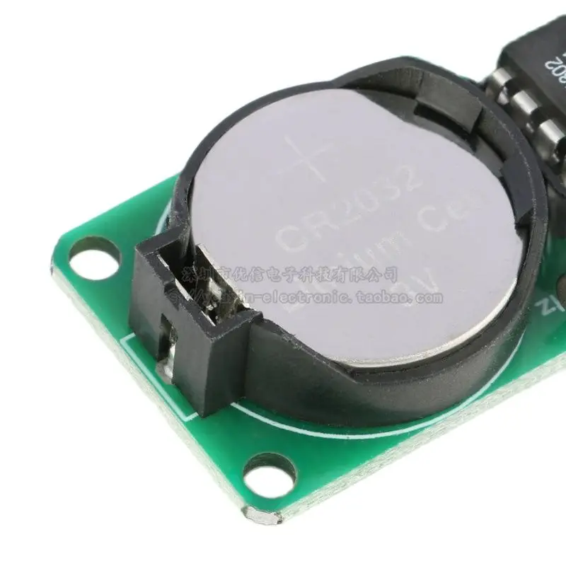 DS1302 Real-Time Clock Module RTC Power down Time Travel SCM Expansion for DIY Electronics