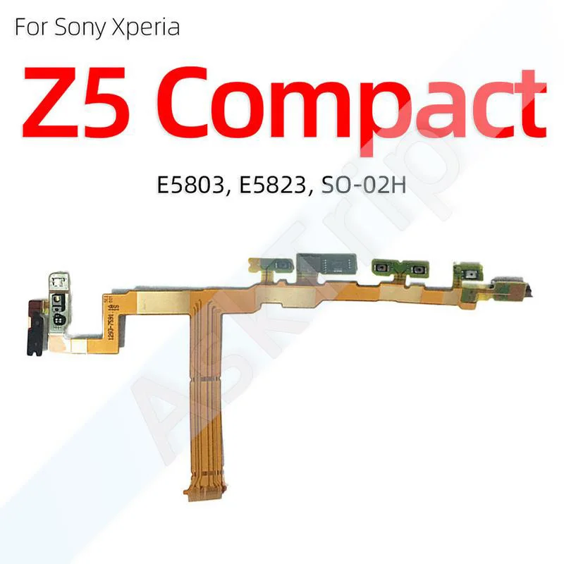 Aiinant Volume Buttons Side Key Power Flex Cable For Sony Xperia Z Z1 Z2 Z3 Z4 Z5 Compact Premium Plus L3 L4 M4 M5