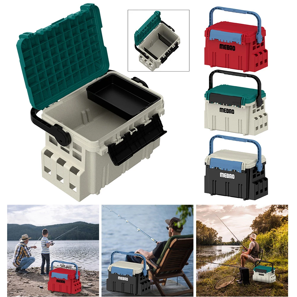 20л коробка для рыболовных снастей портативная коробка для рыбалки многофункциональные рыболовные снасти чехлы для переноски для морской или пресноводной рыбалки