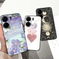 For Xiaomi Redmi 13C 4G Case Luxury Painted Cover Soft Silicone Phone Case For Redmi 13 C13C Redmi13C Back Cover Capa