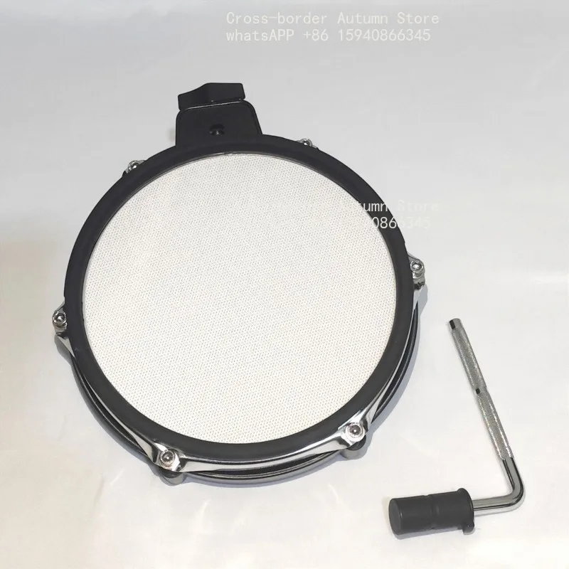Mesh Drum Hoop Ring Replacement Part 8/10/12 Inch For Snare Tom Electronic Drum Kit Black Percussion Repair Accessories