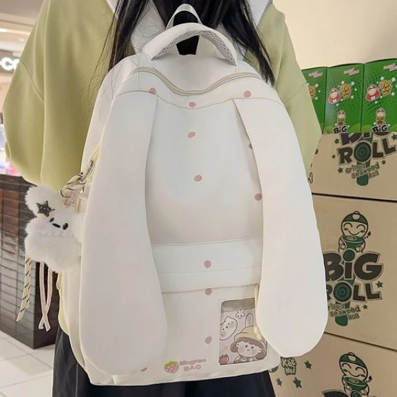 

Atmospheric small schoolbag female college student design girly cute polka dot small play backpack female new style