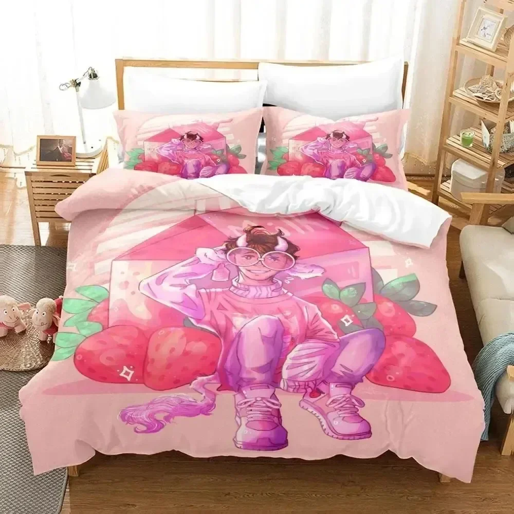 

3D Print Cartoon George Not Found Comfortable Duvet Quilt Cover Pillowcase Bedding Set Children Bedroom Decoration Home Textile