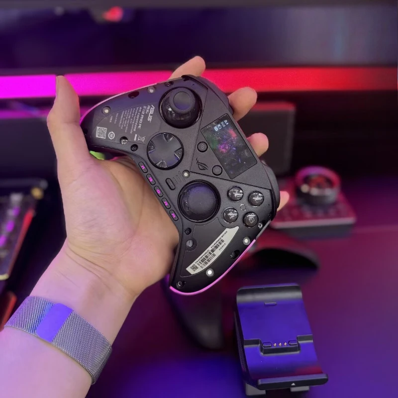 ASUS ROG Raikiri2 Pro Tri‑Mode Wireless Game Controller 8KHz Hot‑Swap TMR Joystick Micro‑Switch Gamepad For PC Steam Windows