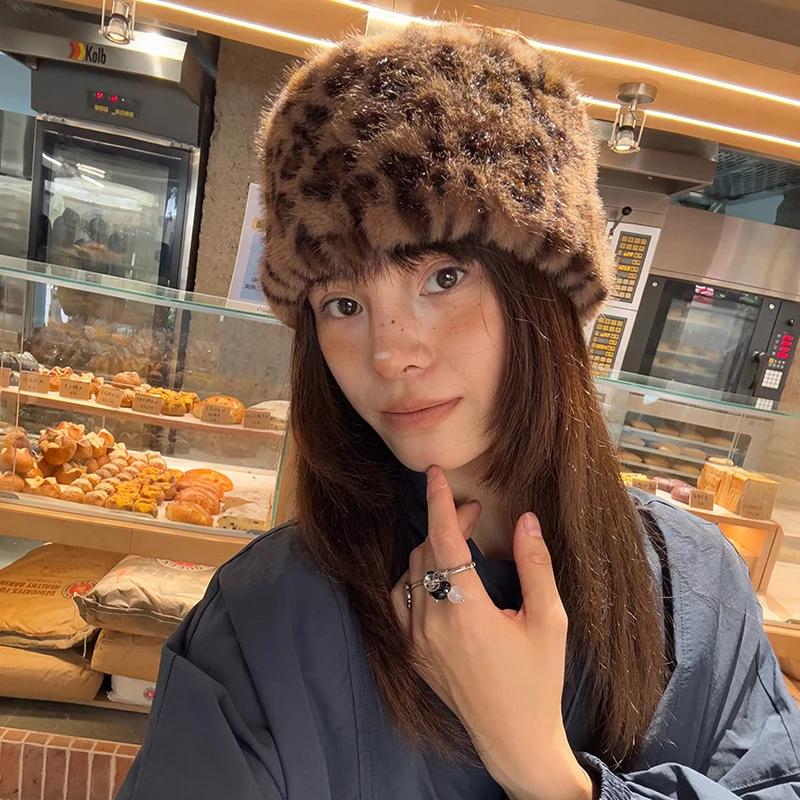 

Plush Fuax Fur Elastic Headband Women's Winter Bag Ear Protectors Head Windproof Headless Scarf Fur Multifunctional Warm Scarf