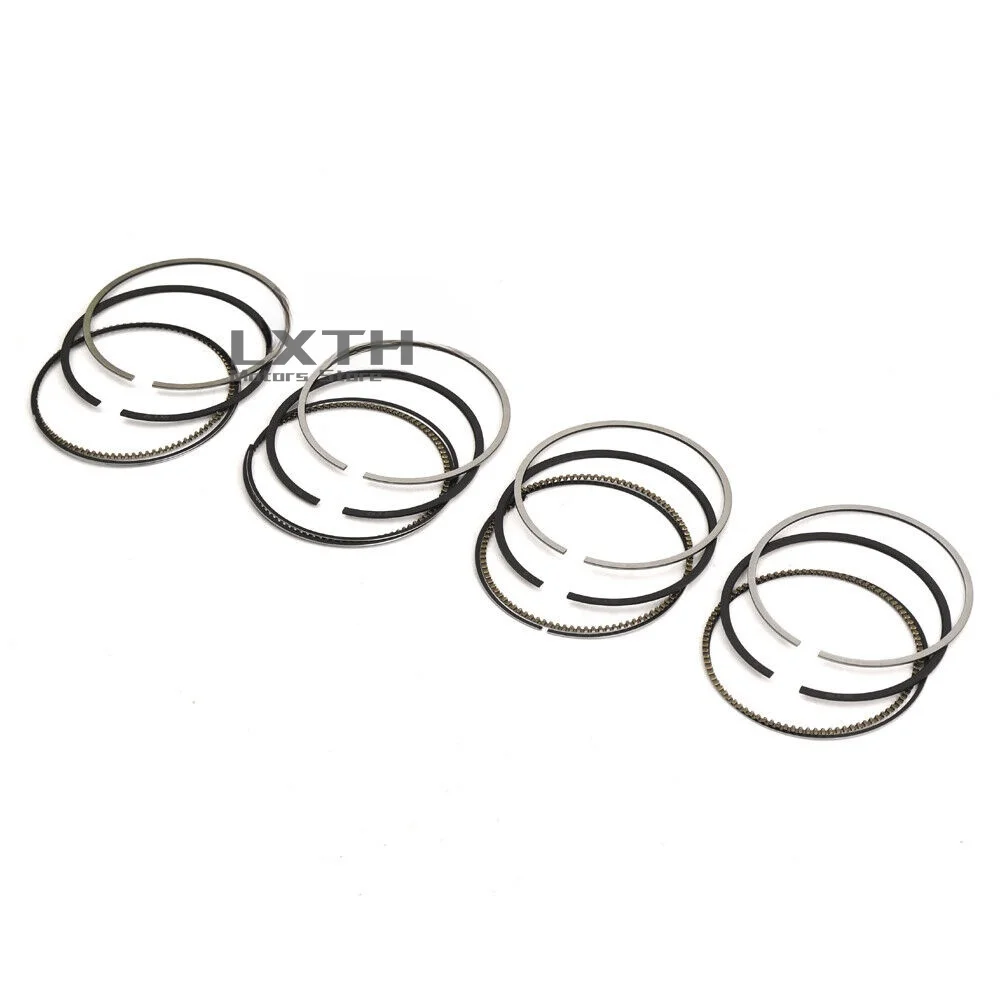 4pcs Piston Rings Set Φ82mm STD A31375565 A32213692 A32240862 A32213040 For Volvo S60 V60 V90 XC60 XC90 2.0 T5 B4204T