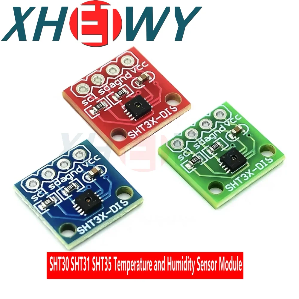 1PCS SHT30 SHT31 SHT35 Temperature and Humidity Sensor Module I2C Communication Digital DIS Wide Voltage