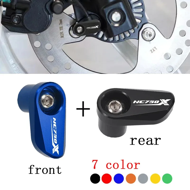 

Для мотоциклов HONDA NC750X NC 750X NC750 X 2014-2025: Защита датчиков ABS переднего и заднего колес из алюминия с ЧПУ, аксессуары