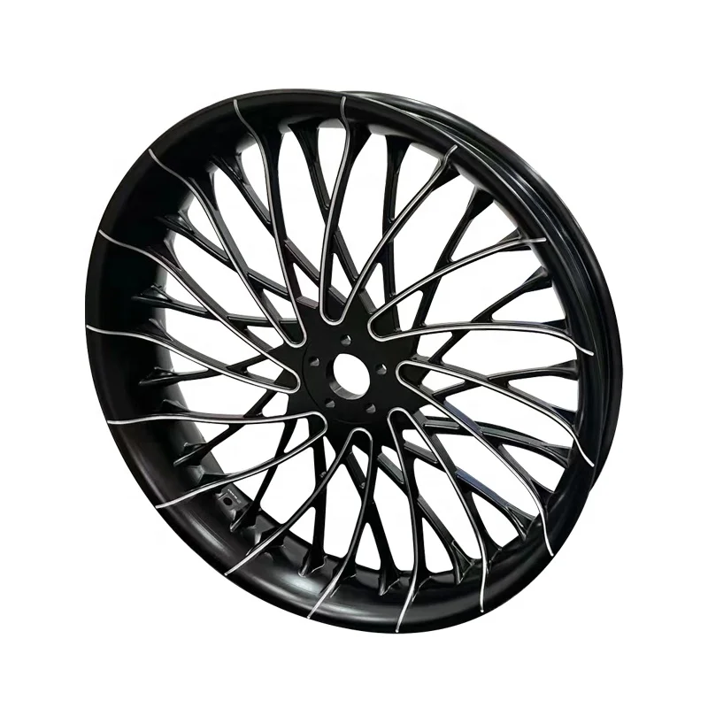 2017 Touring Models 2018 Softail Models Top-Tier Forged Aluminum Motorcycle Wheels Hub Rim Set New Condition Anodization Surface