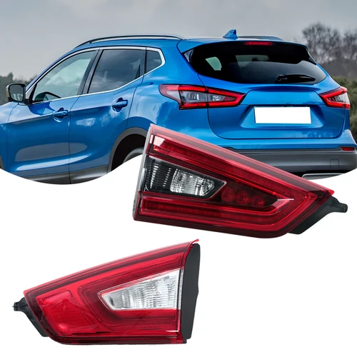 Para Nissan Qashqai 2016 2017 2018-2021 luz trasera de coche luz intermitente luz de marcha atrás luz de conducción luz de freno sin bombilla