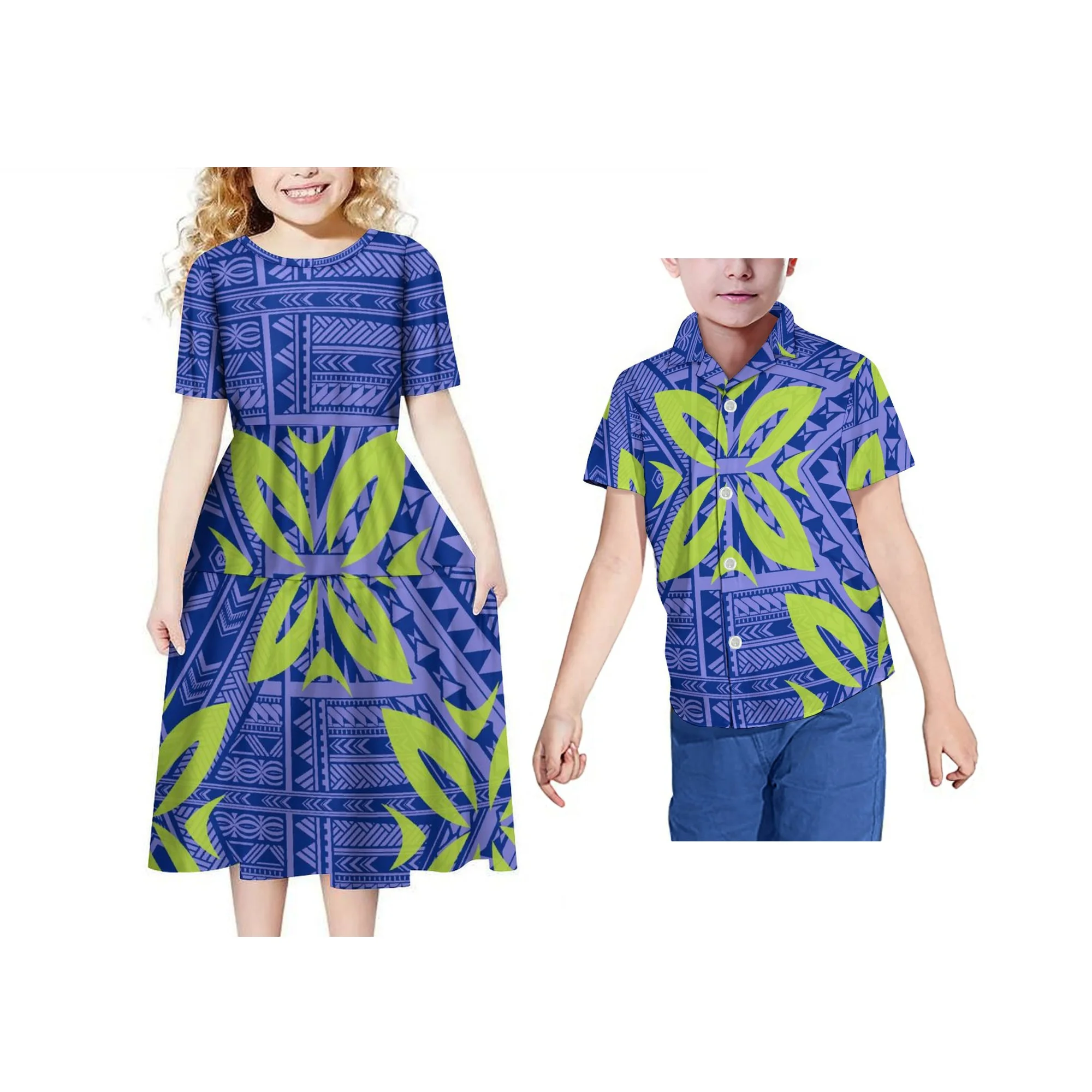 Drop Shipping Polynesian Triba - Summer Clothing For Girls ulasan dan harga